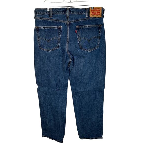 Vintage 90s Levis 505 38x34 Regular Fit Jeans Big&Tall Straight Leg 100% Cotton - Picture 2 of 7